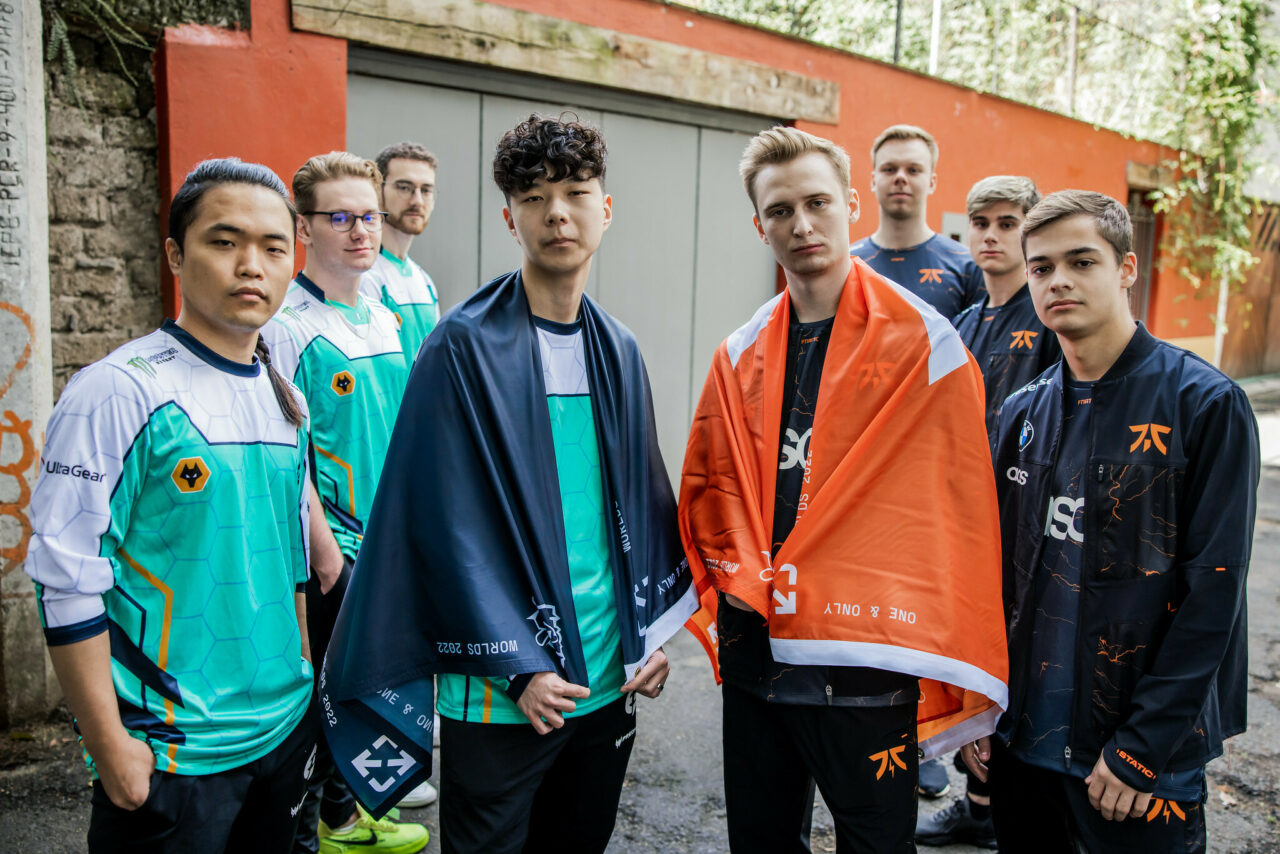 EG and Fnatic Worlds 2022